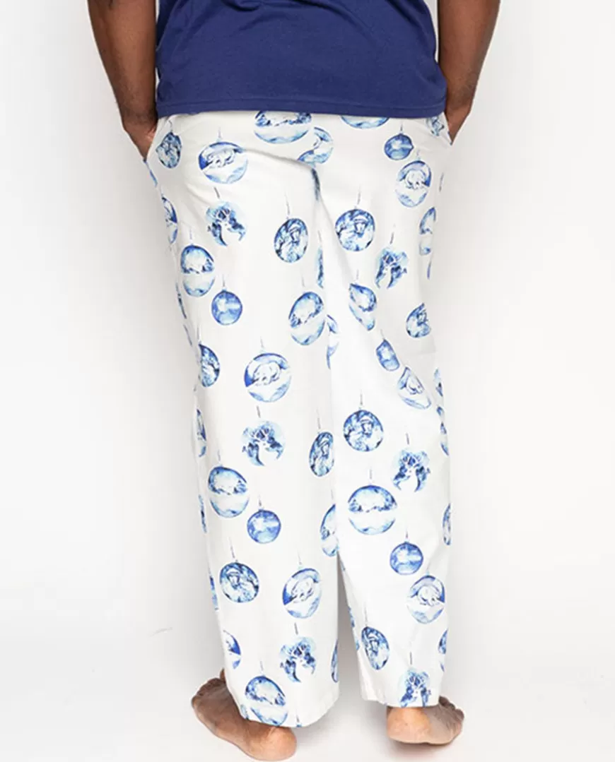Riley Mens Bauble Print Pyjama Bottoms^Cyberjammies Best