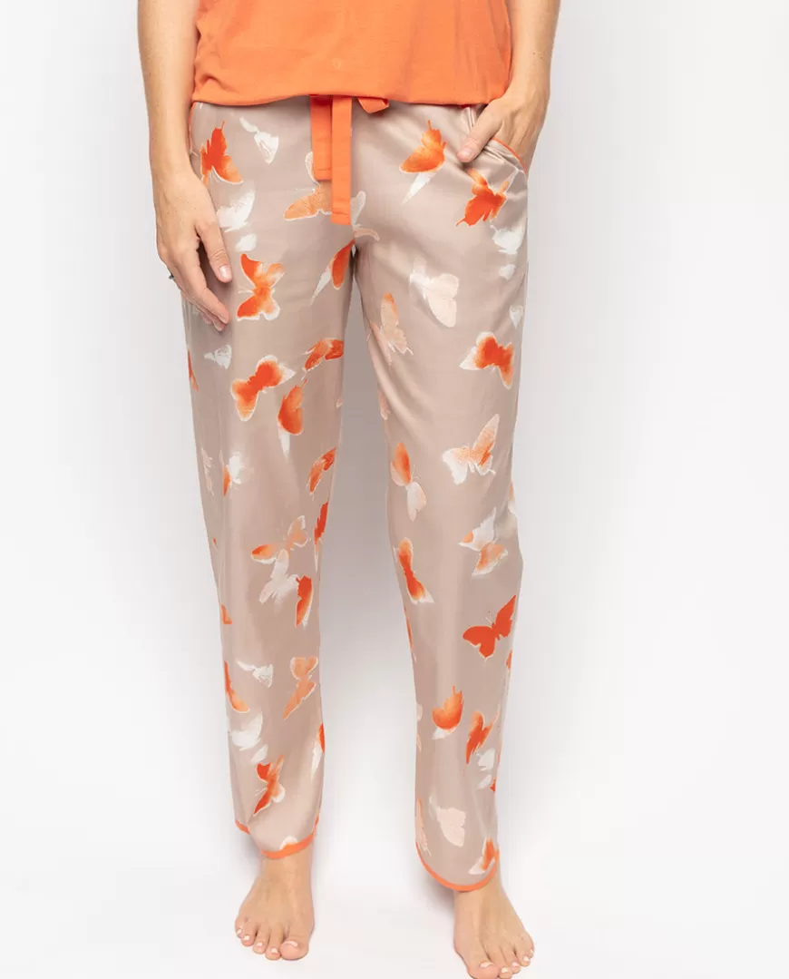 Sage Butterfly Print Pyjama Bottoms^Cyberjammies Flash Sale