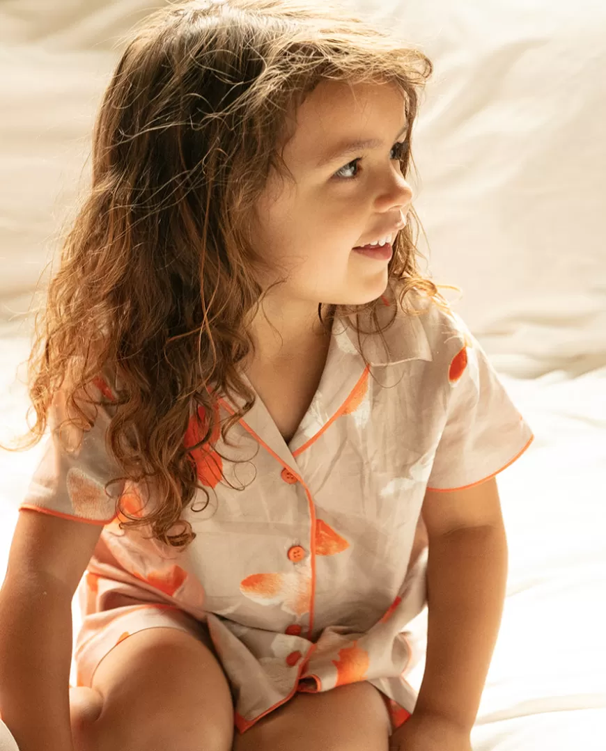 Sage Girls Butterfly Print Shorty Set^Cyberjammies Best Sale