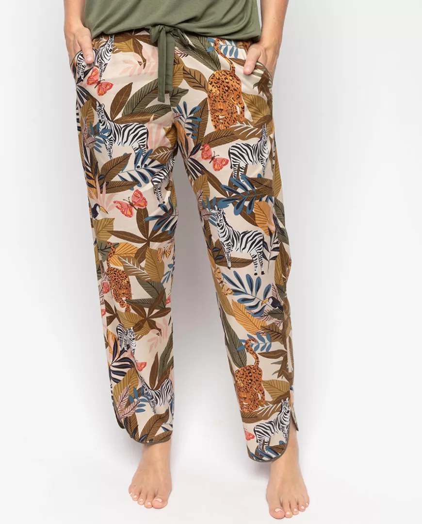Savannah Safari Print Pyjama Bottoms^Cyberjammies Online