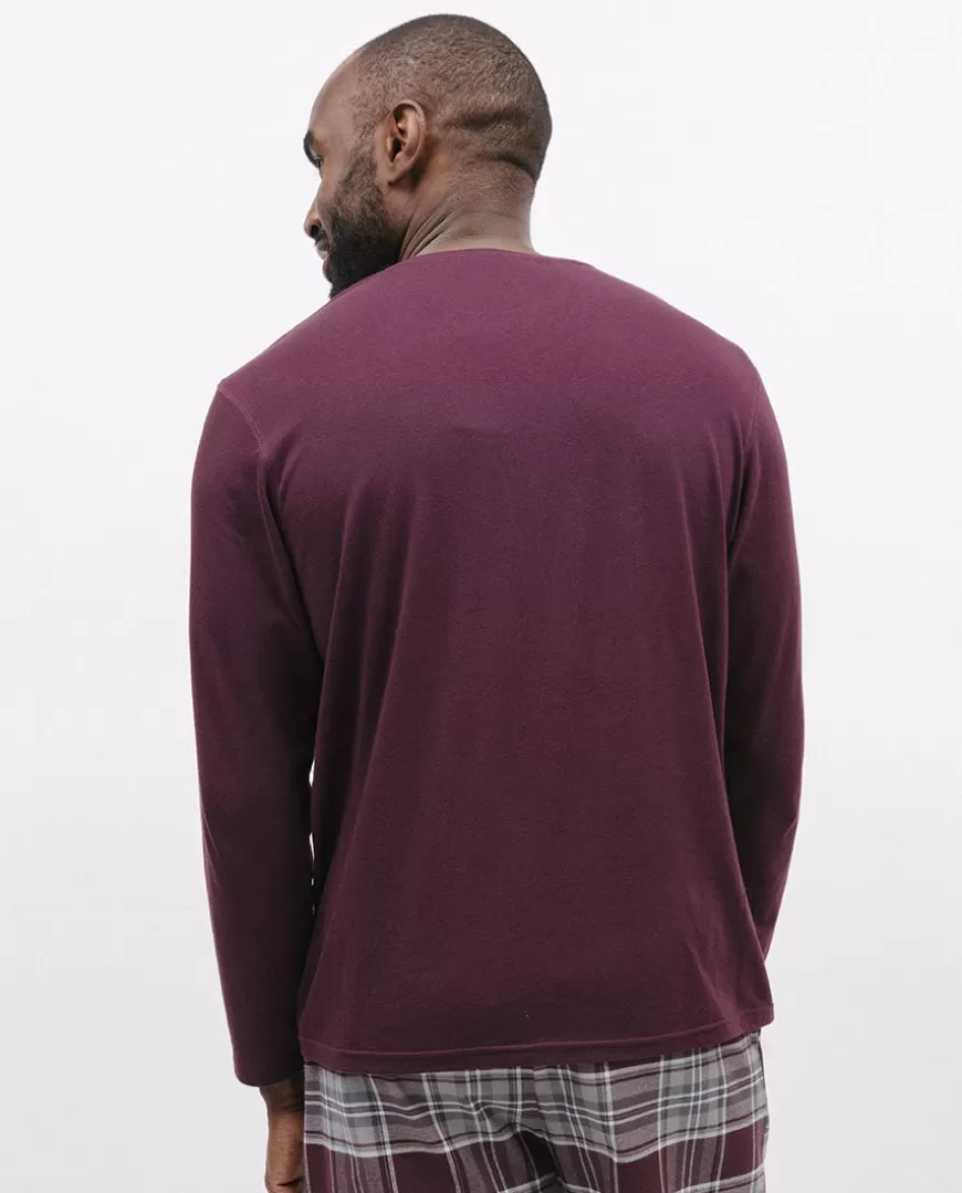 Spencer Burgundy Jersey T-Shirt^Cyberjammies New