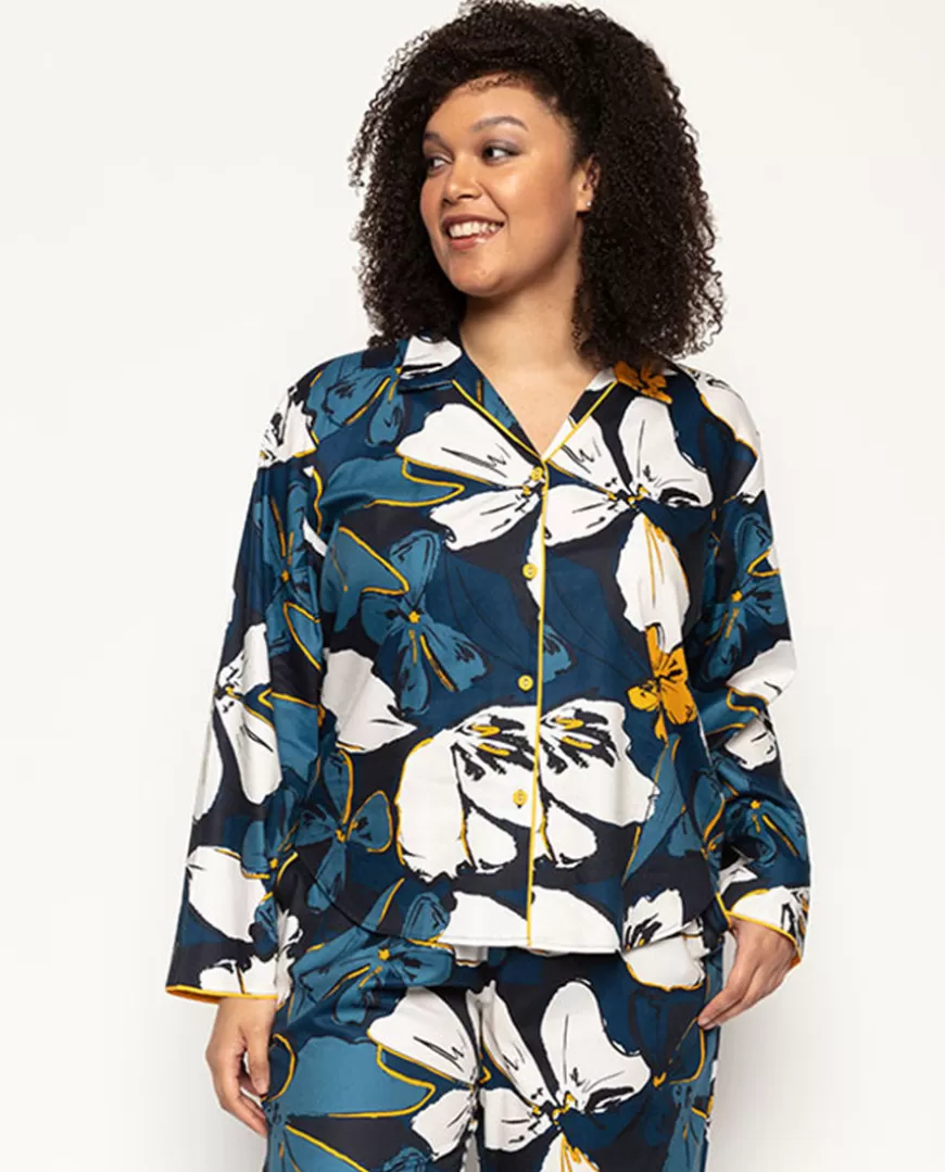 Verity Floral Print Pyjama Top^Cyberjammies Sale