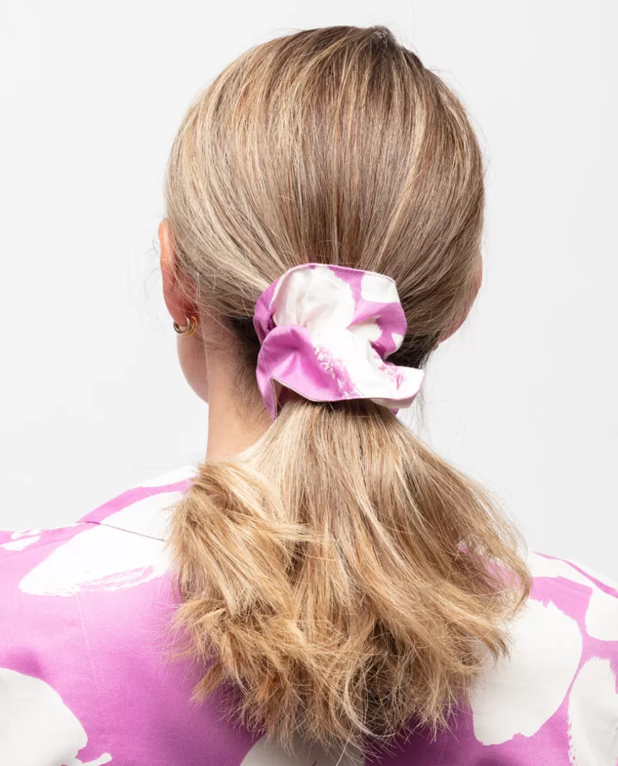 Viola Petal Print Scrunchie^Cyberjammies Outlet