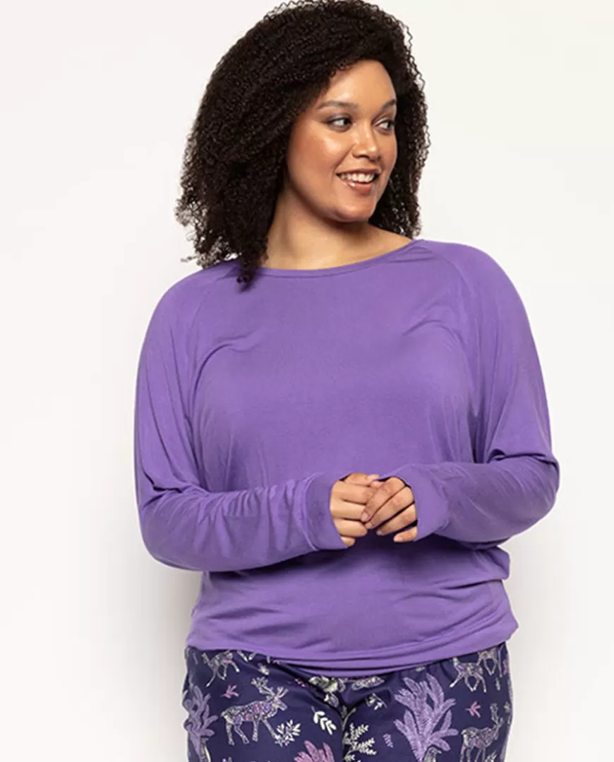 Violet Slouch Jersey Pyjama Top^Cyberjammies Flash Sale