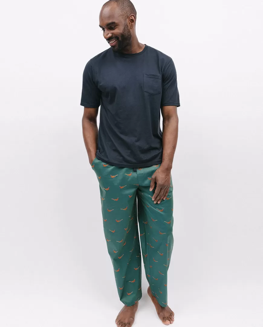 Whistler Jersey T-Shirt And Pheasant Print Pyjama Set^Cyberjammies Clearance