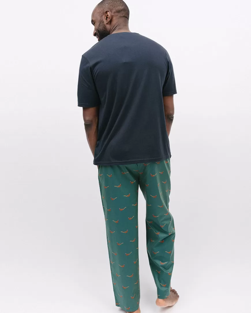 Whistler Jersey T-Shirt And Pheasant Print Pyjama Set^Cyberjammies Clearance