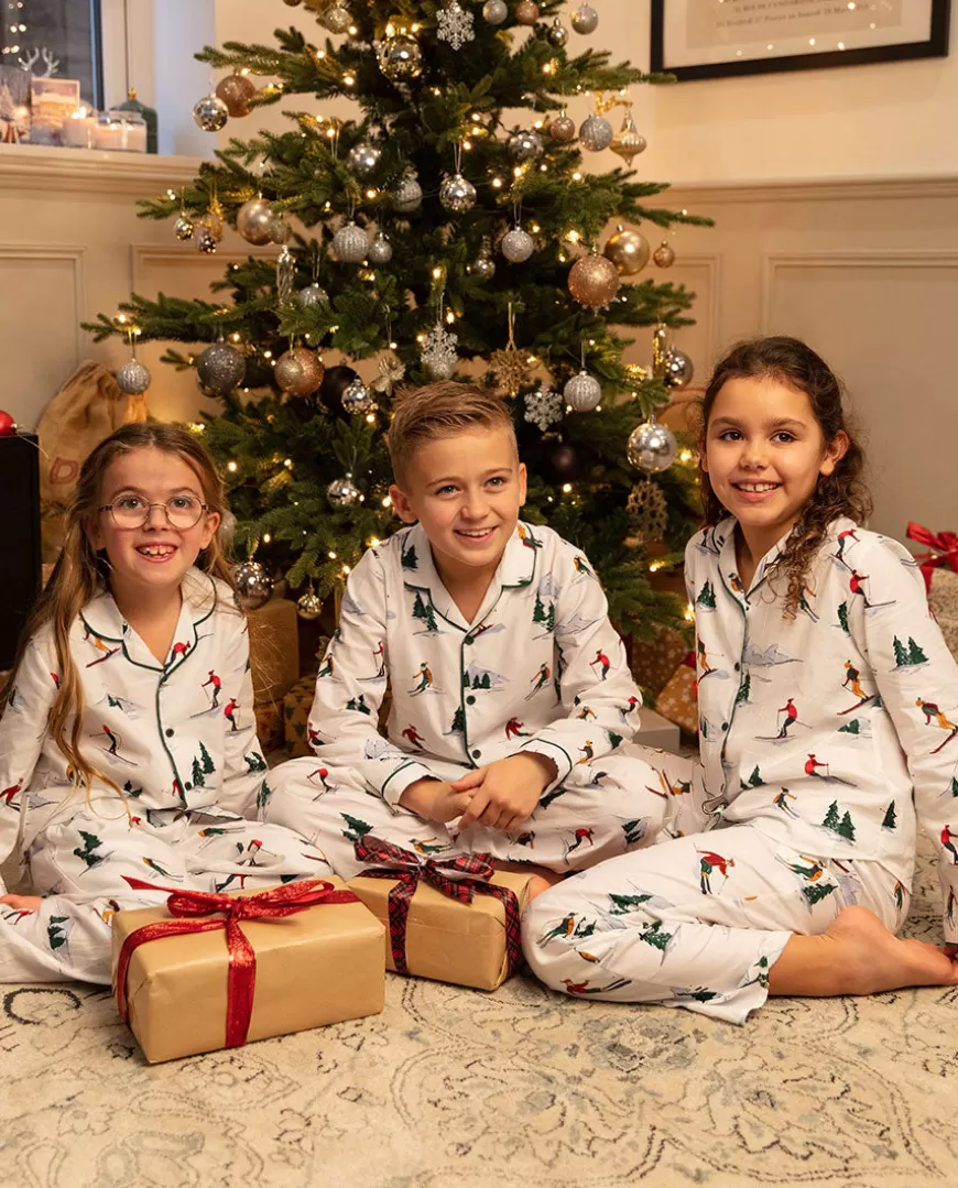 Whistler Kids Unisex Ski Print Pyjama Set^Cyberjammies Clearance