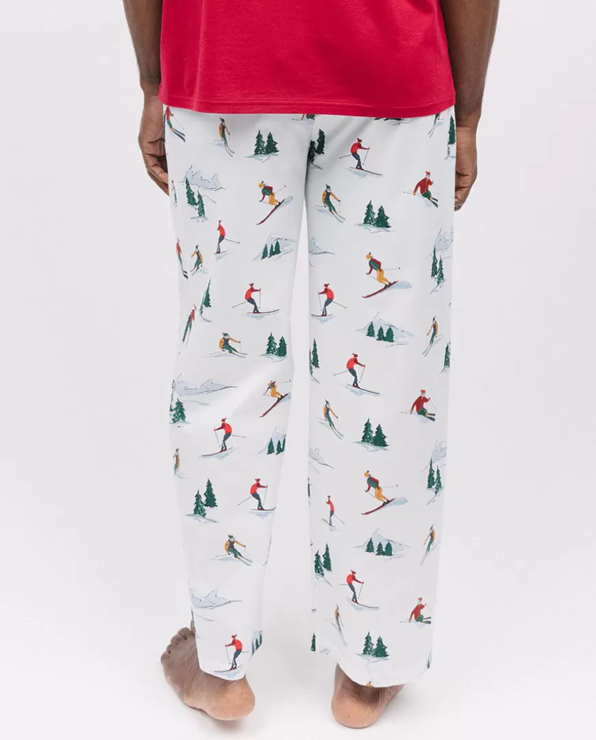 Whistler Mens Ski Print Pyjama Bottoms^Cyberjammies Online
