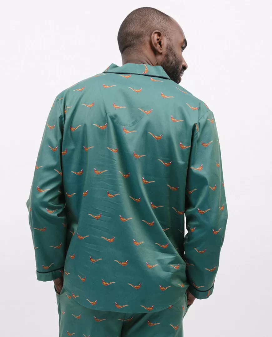 Whistler Pheasant Print Pyjama Top^Cyberjammies Outlet