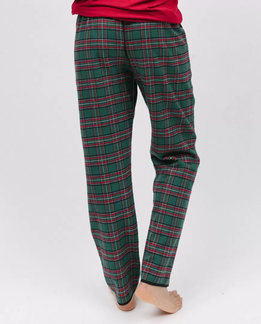 Whistler Womens Super Cosy Check Pyjama Bottoms^Cyberjammies Discount