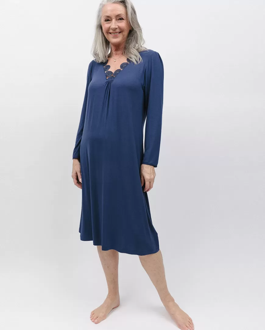 Winnie Lace Detail Jersey Short Nightdress^Cyberjammies Sale